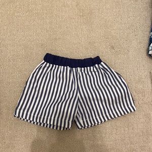 NWOT Beaufort Bonnet Co Navy and White Shorts Size 6 - 12 months Never worn!